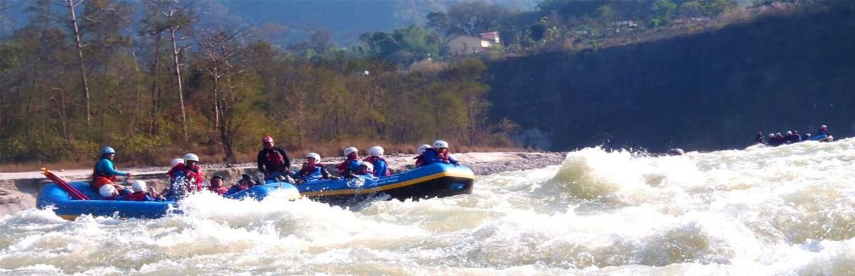Rafting sur la rivière Arun