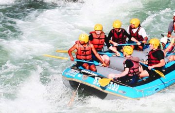 Rafting sur la rivière Kaligandaki